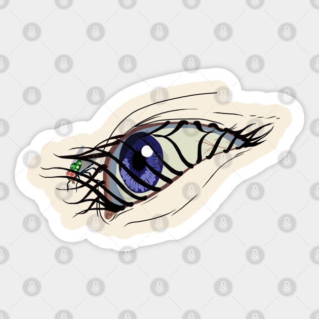 Eye Sticker by ElviaMontemayor